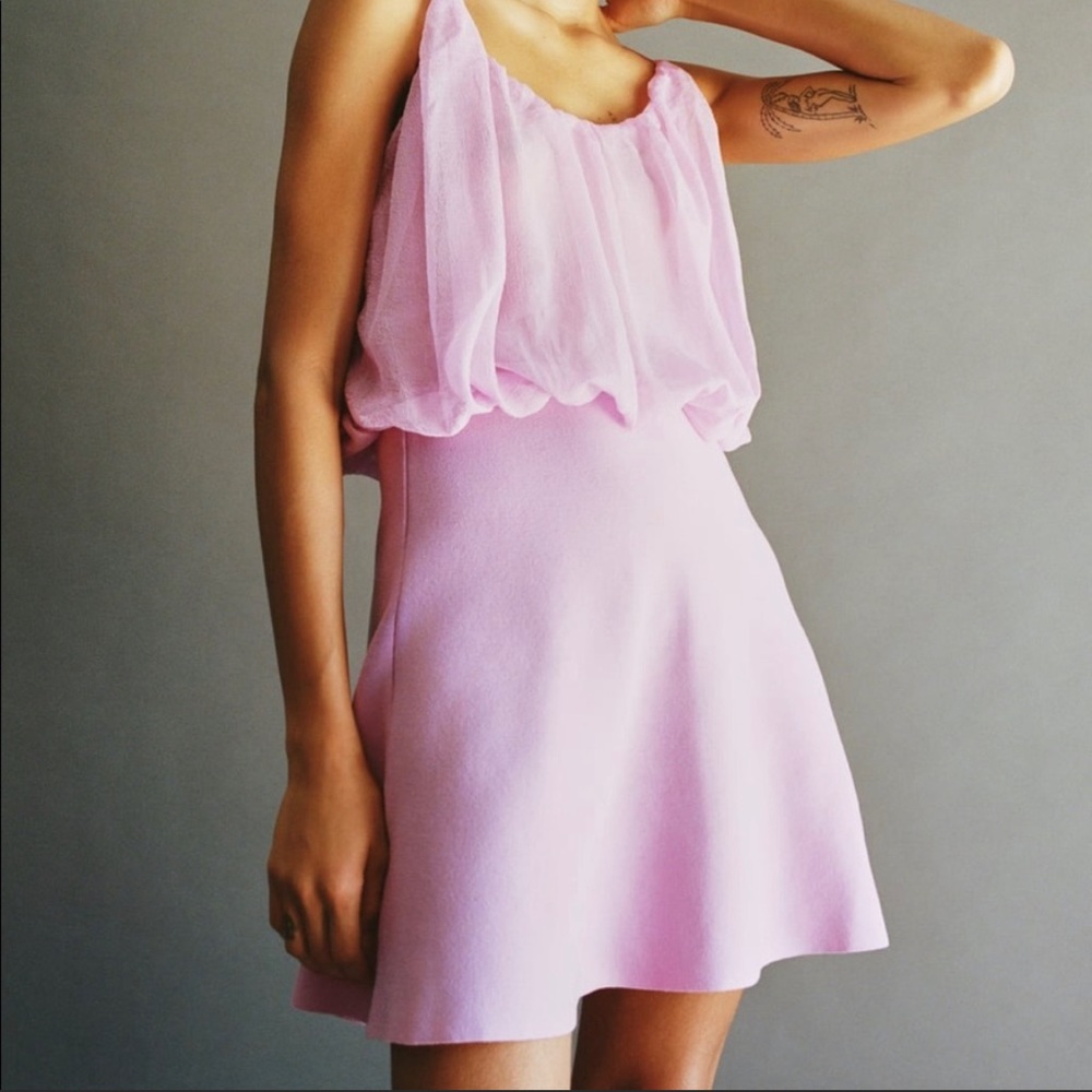 Bloggers Favorite Zara Pink Dress